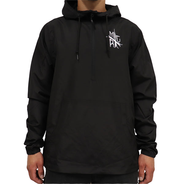 HORROR - BLK PULLOVER WINDBREAKER