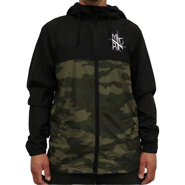 HORROR - BLK/CAMO WINDBREAKER